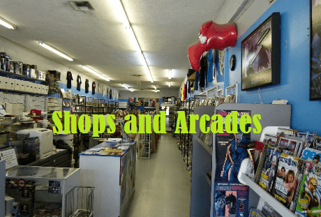 Shops and Arcades