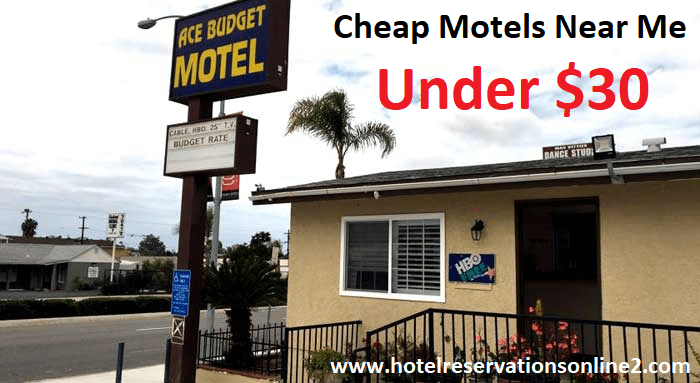 Cheap Motels Near Me Under $30 for Tonight | Book Now Pay Later