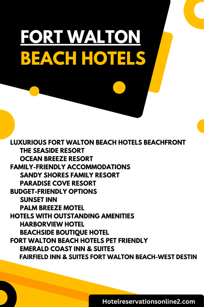 The Best Fort Walton Beach Hotels