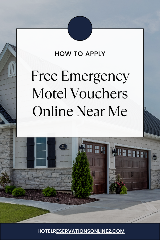 Free Emergency Motel Vouchers Online Near Me