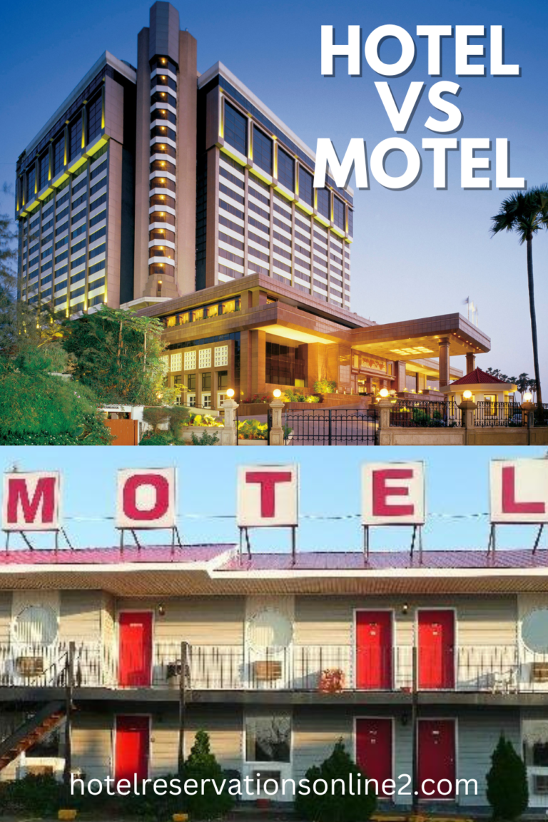 Difference Between Hotels And Motels: Which Will You Prefer?